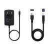 Tooq TQDS-802B Dock Station Doble Bahía HDD Negro - Imagen 2