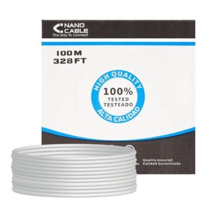 Bobina Cable RJ45 CAT5 FTP Rígido 305Mts
