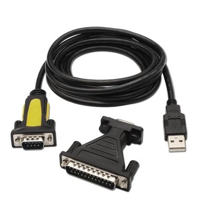 ADAPTADOR USB A SERIE DB9M/25H
