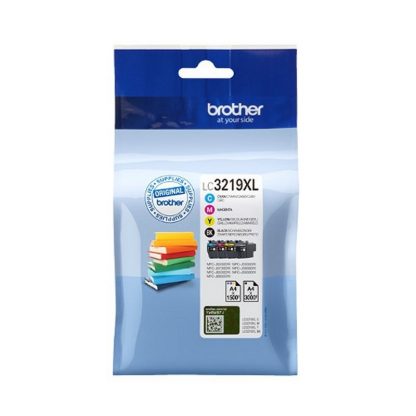Brother pack 4 cartuchos(BK/C/M/Y) LC3219XLVAL