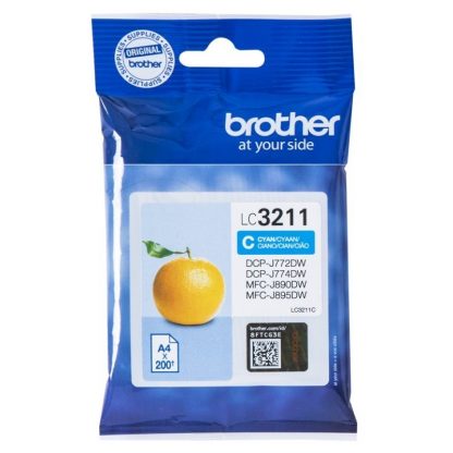 Brother Cartucho LC3211C Cian  Blister