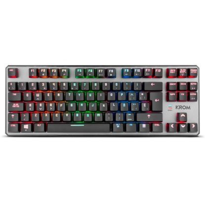 Krom Teclado mecánico RGB Krom KERNEL TKL (ten-keyless)