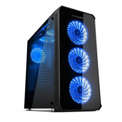Nox Caja Semitorre ATX  HUMMER TGX RGB Cristal Tem