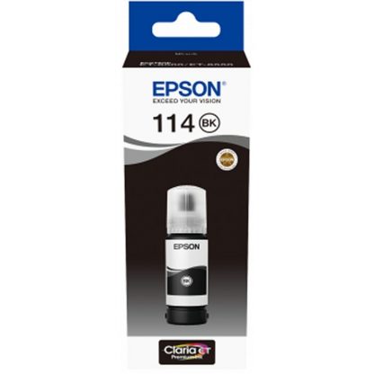 Epson Botella Tinta Ecotank 114 Negro 70ml
