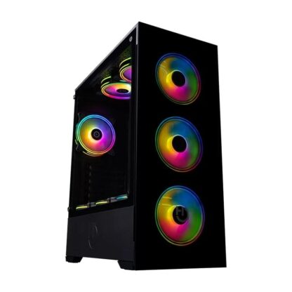 Hiditec Caja ATX  Gaming Z20-AURA USB-C