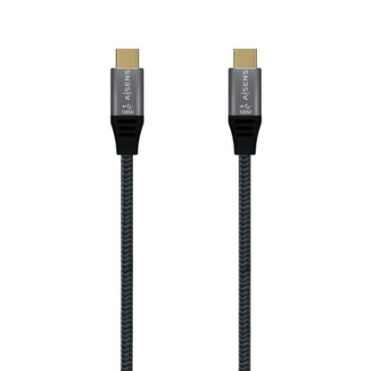 Aisens Cable USB3.2 Gen2X2 5A E-Mark CM-CM Gris 2M
