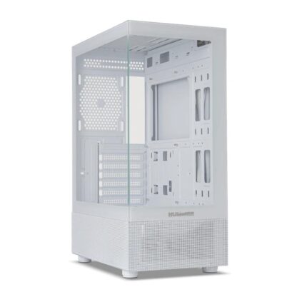 NOX Caja semitorre Hummer Vision Blanca
